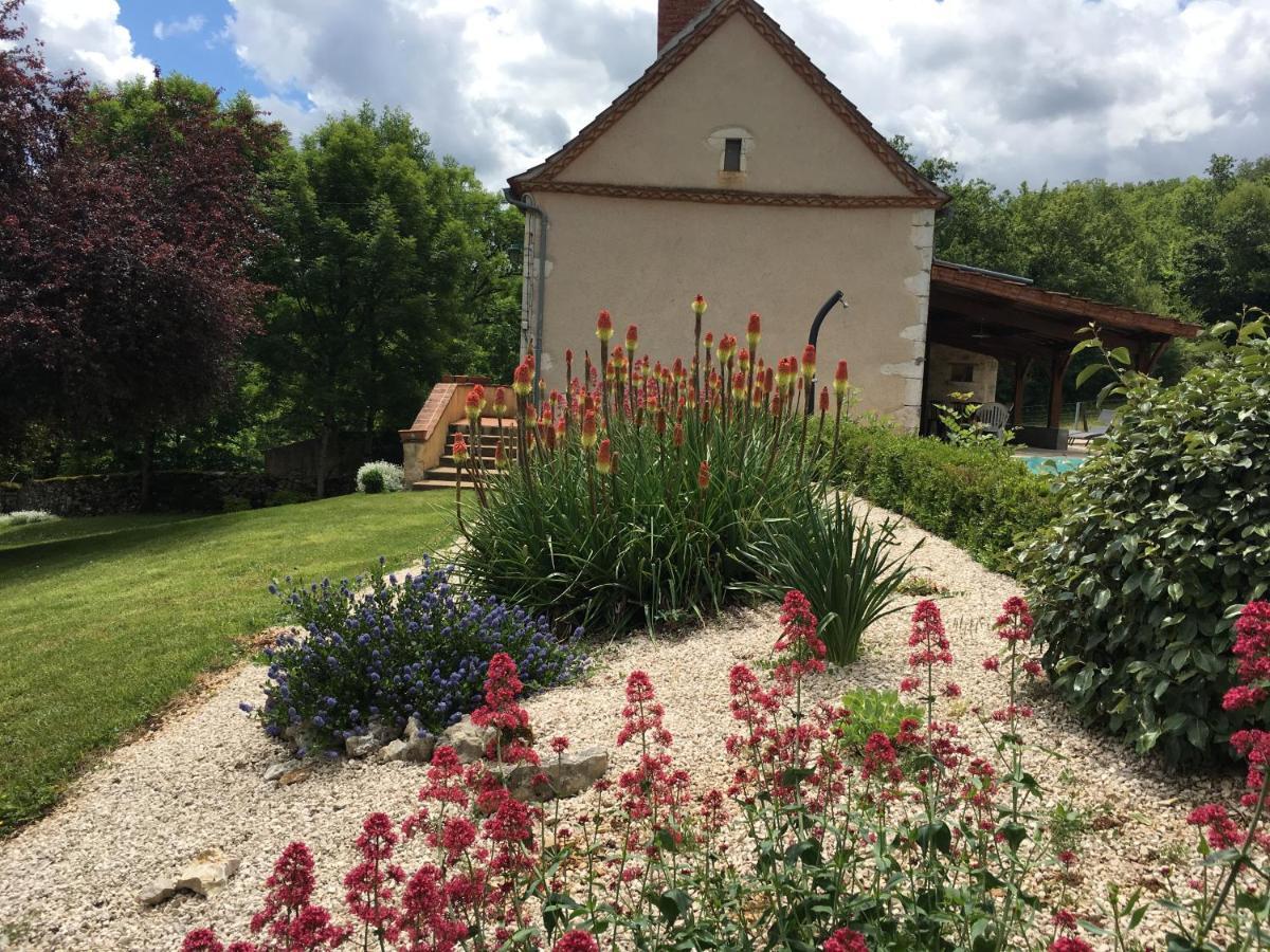 Gite Avec Piscine Proche De St Cirq Lapopie Berganty Экстерьер фото